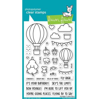 Lawn Fawn Clear Stamps - Fly High